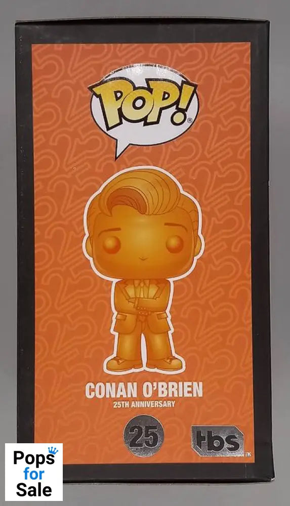 #25 Conan O'Brien (Orange) - Conan - 2019 Con Funko POP - PopsforSale.co.uk