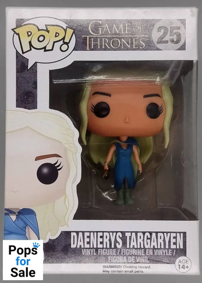 #25 Daenerys Targaryen (Mhysa) Game of Thrones Box Damaged Funko POP - PopsforSale.co.uk