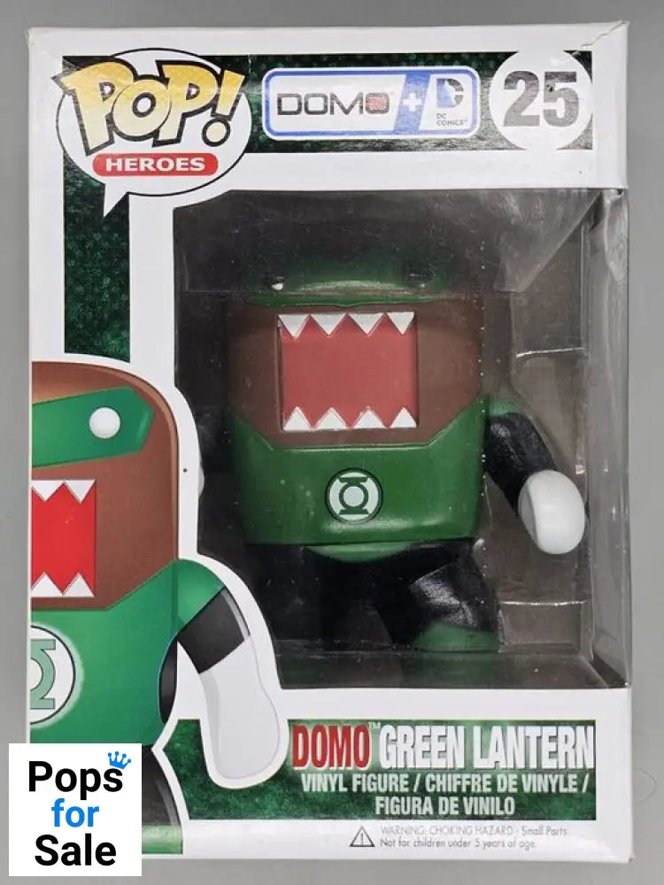 #25 Domo Green Lantern - DC Comics - Box Damaged Funko POP