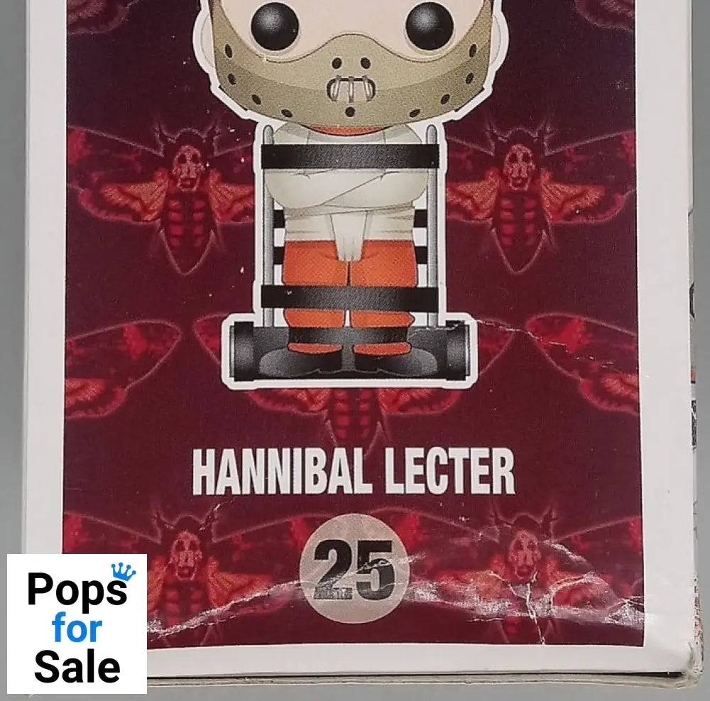 #25 Hannibal Lecter - The Silence of the Lambs Horror - Box Damaged Funko POP