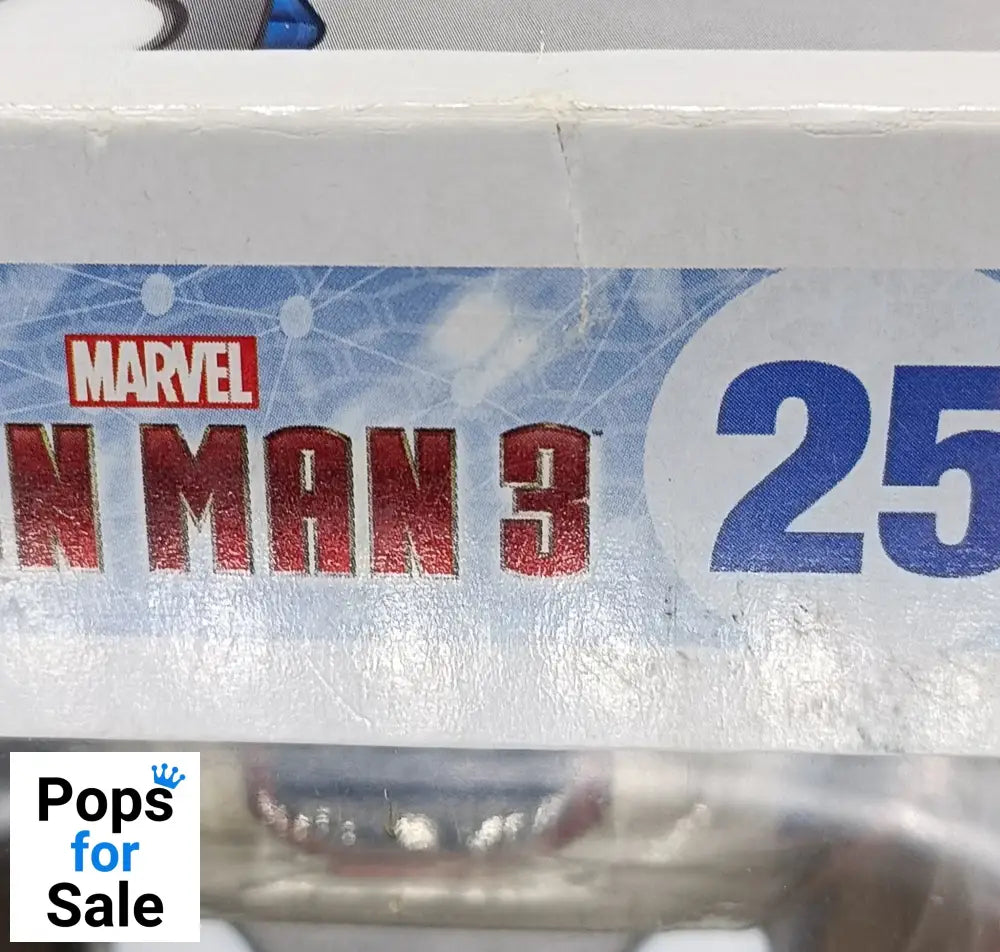 #25 Iron Patriot - Marvel Iron Man 3 - Box Damaged Funko POP - PopsforSale.co.uk