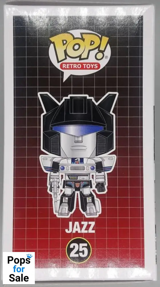 #25 Jazz - Transformers - Box Damaged Funko POP - PopsforSale.co.uk