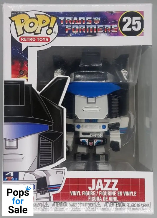 #25 Jazz - Transformers - Box Damaged Funko POP - PopsforSale.co.uk