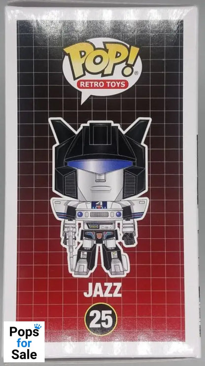 #25 Jazz - Transformers - Box Damaged Funko POP