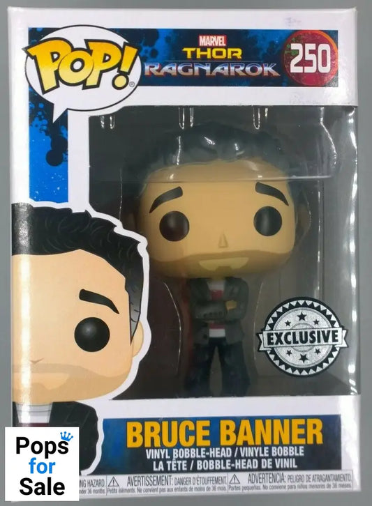 #250 Bruce Banner - Marvel Thor Ragnarok Funko POP - PopsforSale.co.uk