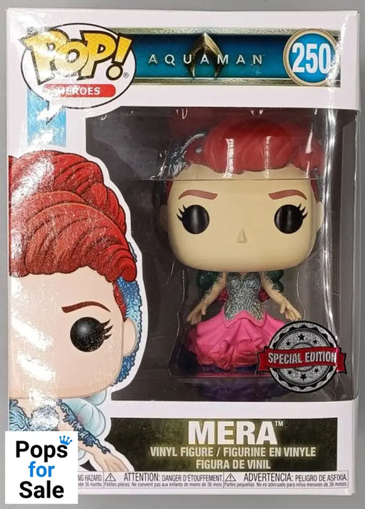 #250 Mera (Gown) - DC Aquaman Funko POP - PopsforSale.co.uk