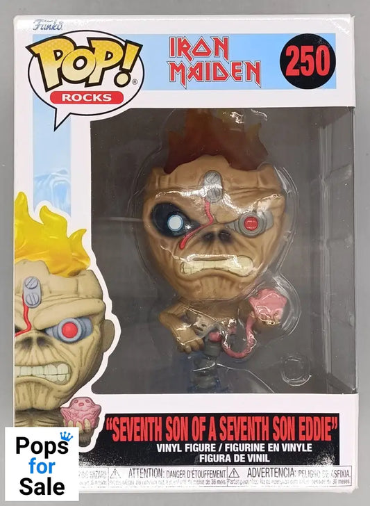 250 Seventh Son of a Seventh Son Eddie - Iron Maiden - Box Damaged Funko POP