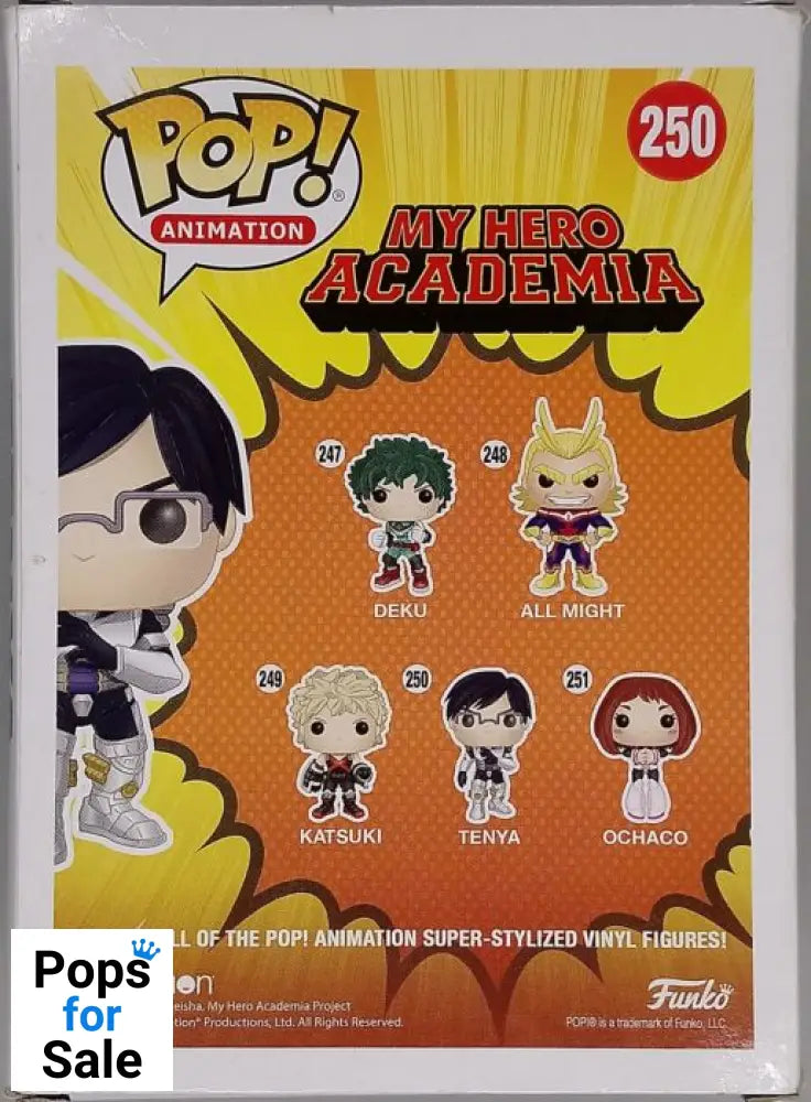 250 Tenya - My Hero Academia - Box Damaged Funko POP