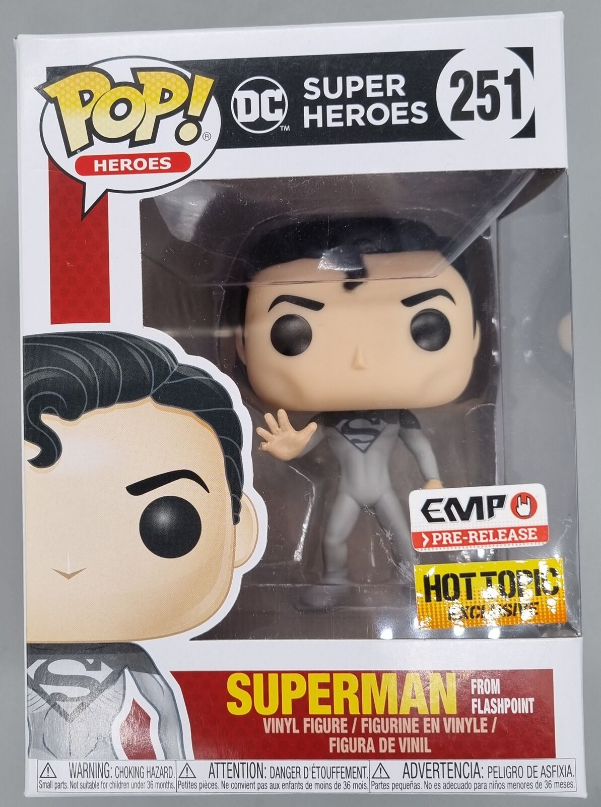 #251 Superman (from Flashpoint) - DC Super Heroes Funko POP - PopsforSale.co.uk
