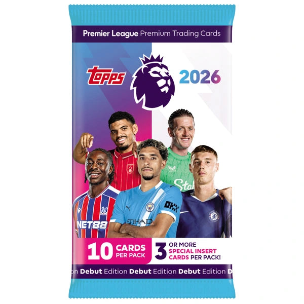 Topps Premier League Trading Card Game: 2026 Debut Edition TCG Booster Display (28) - [New]