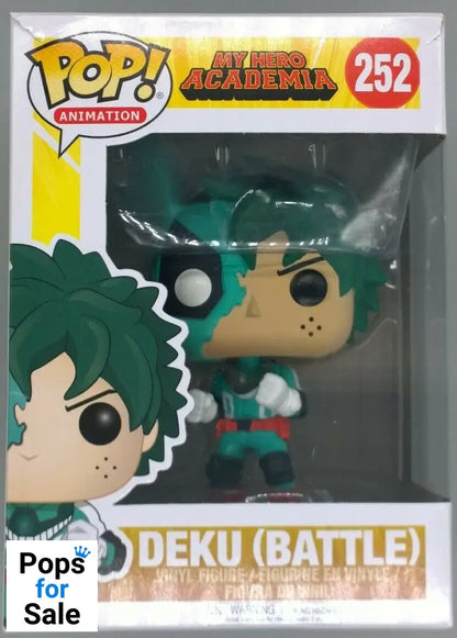 252 Deku (Battle) - My Hero Academia - Funko POP - Box Damaged