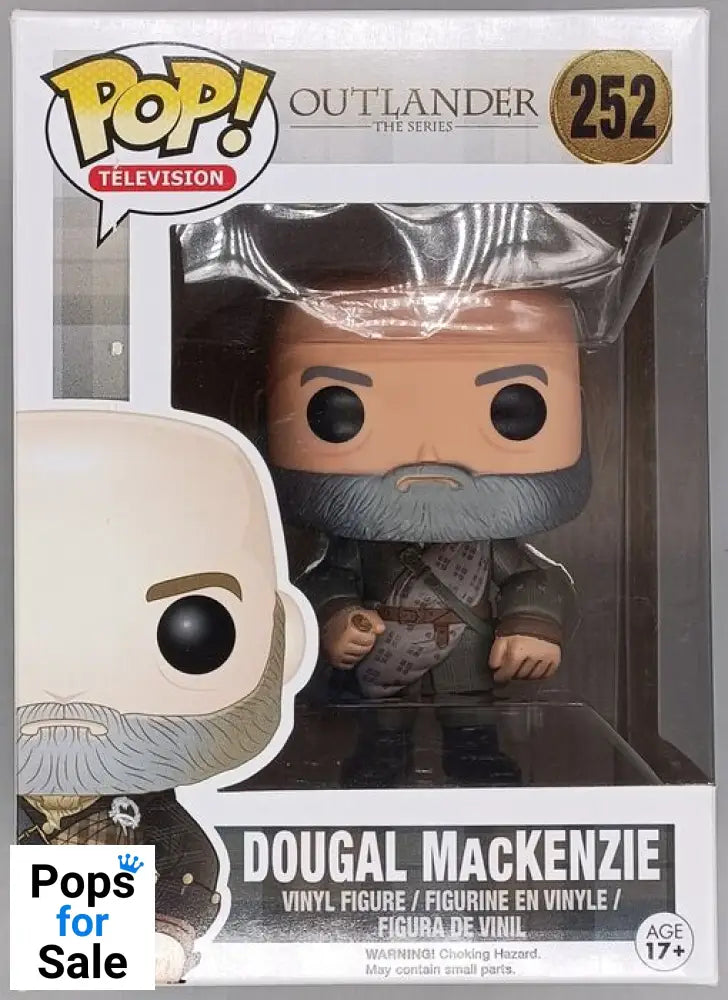 #252 Dougal MacKenzie - Outlander - Box Damaged Funko POP - PopsforSale.co.uk