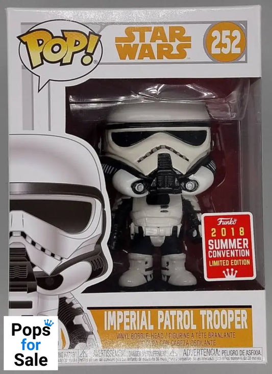 #252 Imperial Patrol Trooper - Star Wars - 2018 Con Funko POP - PopsforSale.co.uk