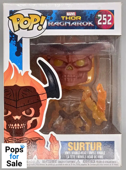 #252 Surtur - Marvel Thor Ragnarok - Box Damaged Funko POP - PopsforSale.co.uk