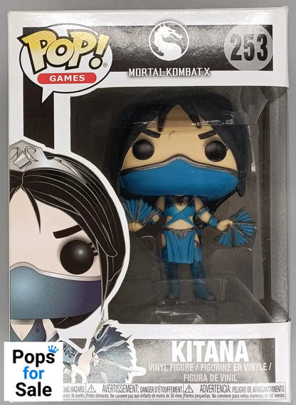 253 Kitana - Mortal Kombat X - Box Damaged Funko POP