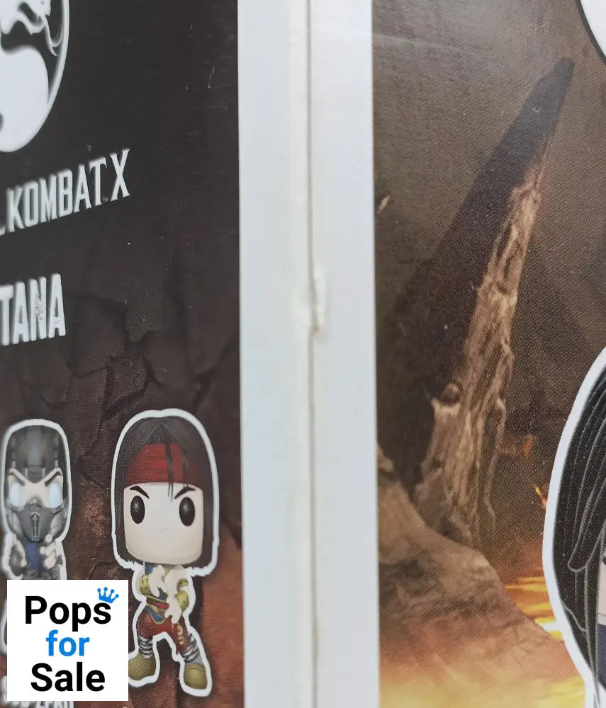 253 Kitana - Mortal Kombat X - Box Damaged Funko POP