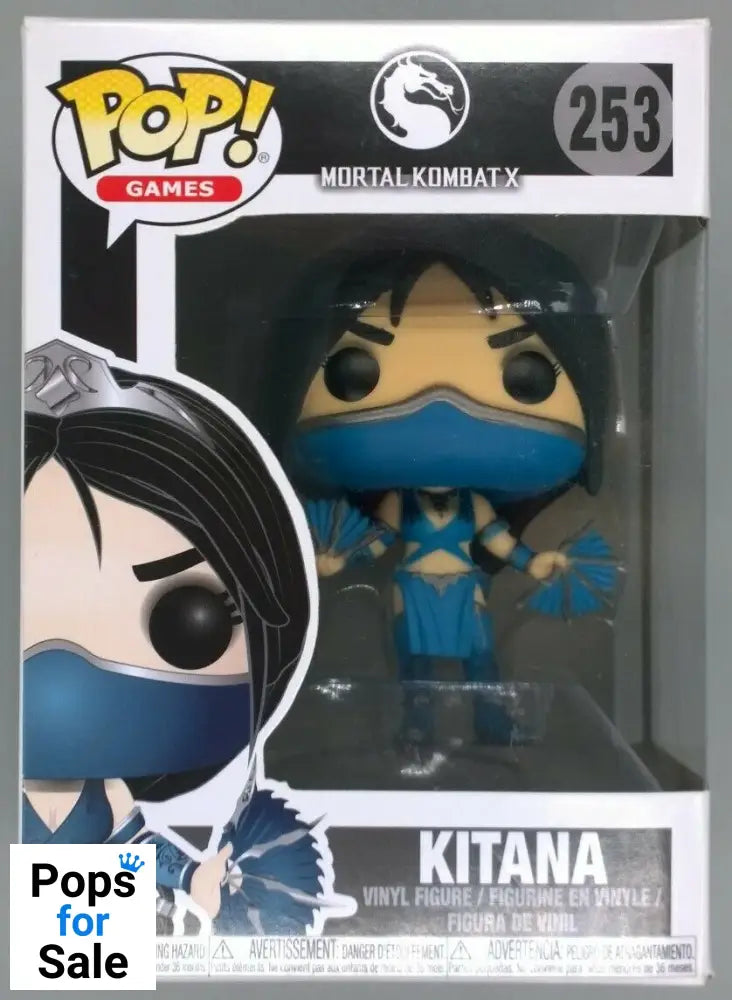 #253 Kitana - Mortal Kombat X Funko POP - PopsforSale.co.uk