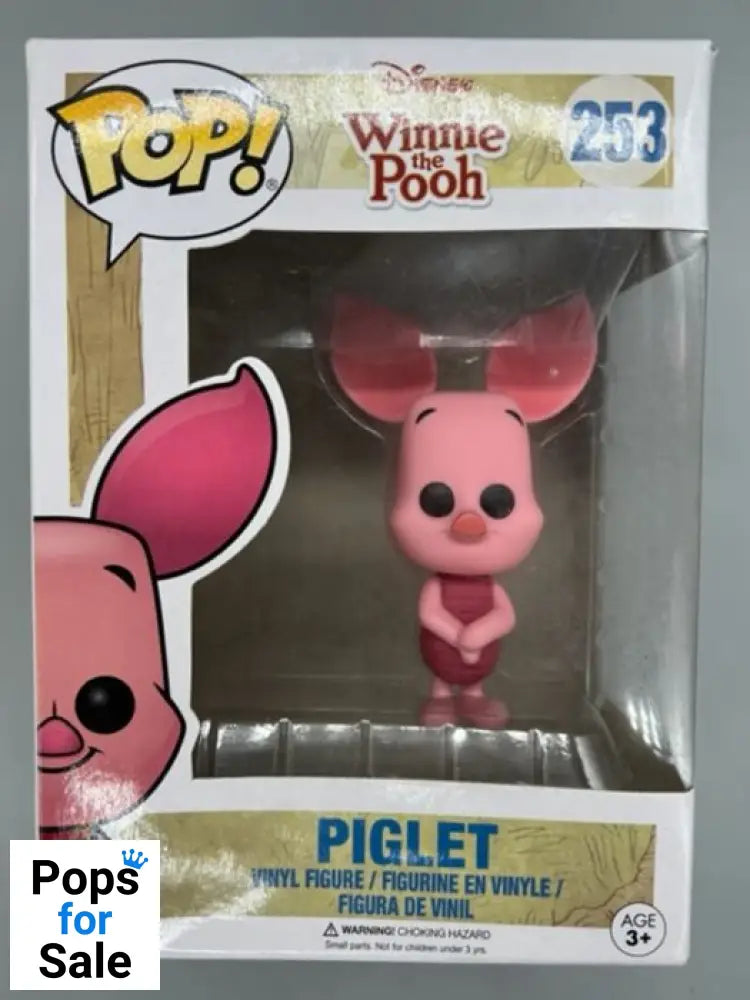 #253 Piglet - Disney Winnie the Pooh - Box Damaged Funko POP