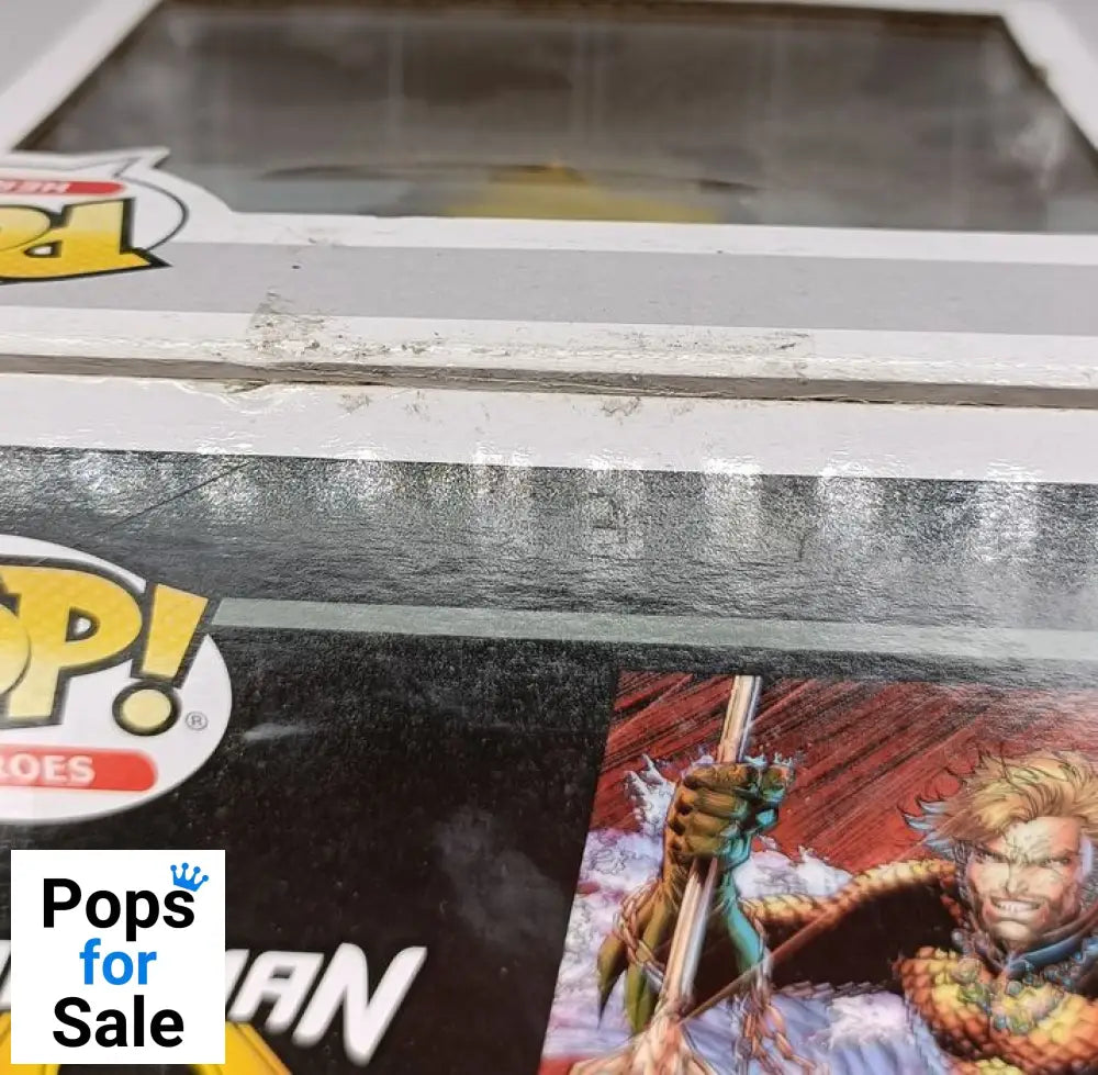 #254 Aquaman - Deluxe - DC Jim Lee - Box Damaged Funko POP - PopsforSale.co.uk