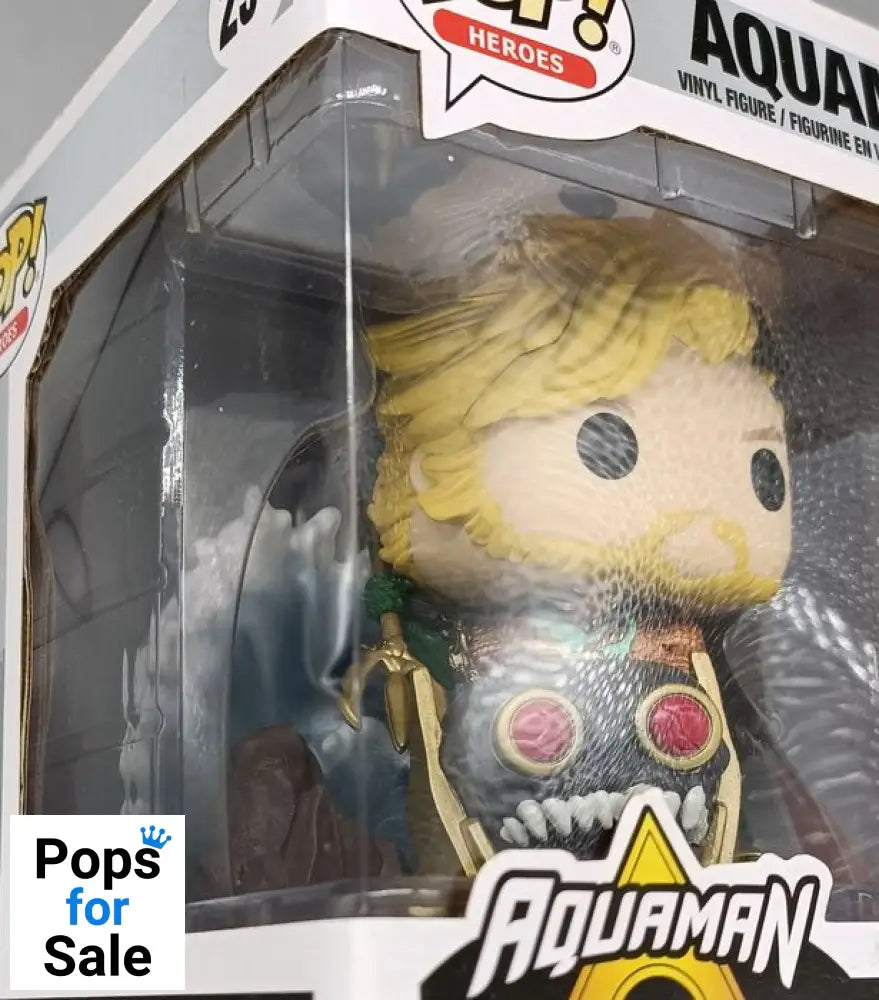 #254 Aquaman - Deluxe - DC Jim Lee - Box Damaged Funko POP - PopsforSale.co.uk