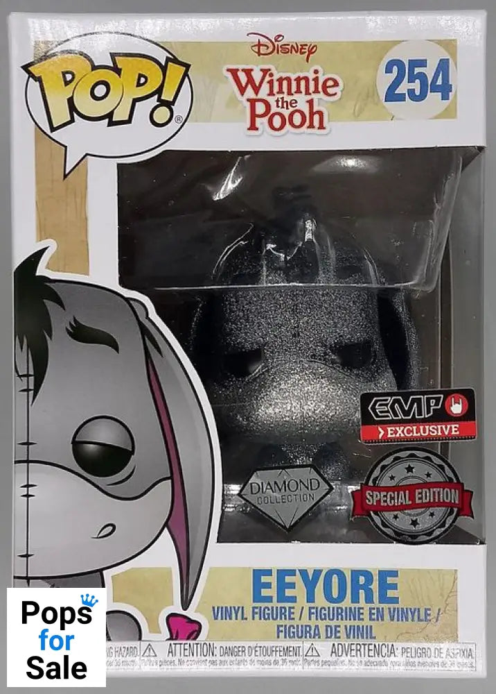 254 Eeyore - Diamond - Disney Winnie the Pooh Funko POP