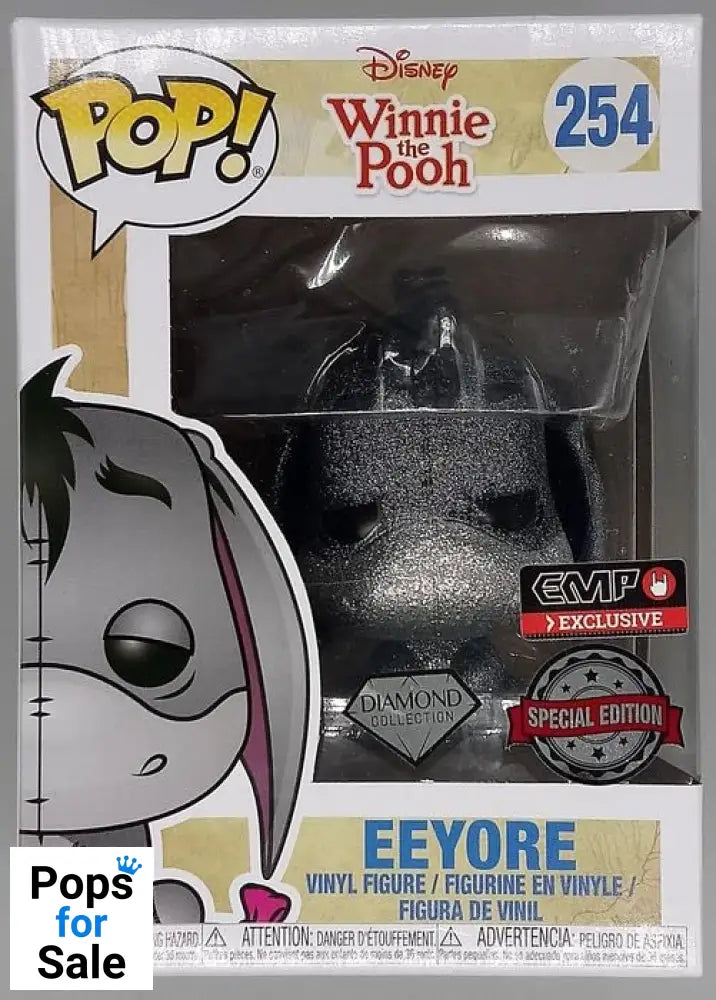 254 Eeyore - Diamond - Disney Winnie the Pooh Funko POP