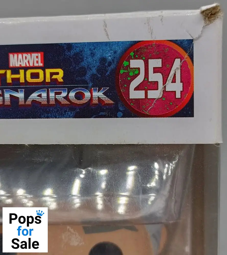 #254 Grandmaster - Marvel Thor Ragnorok 2017 Con Box Damaged Funko POP