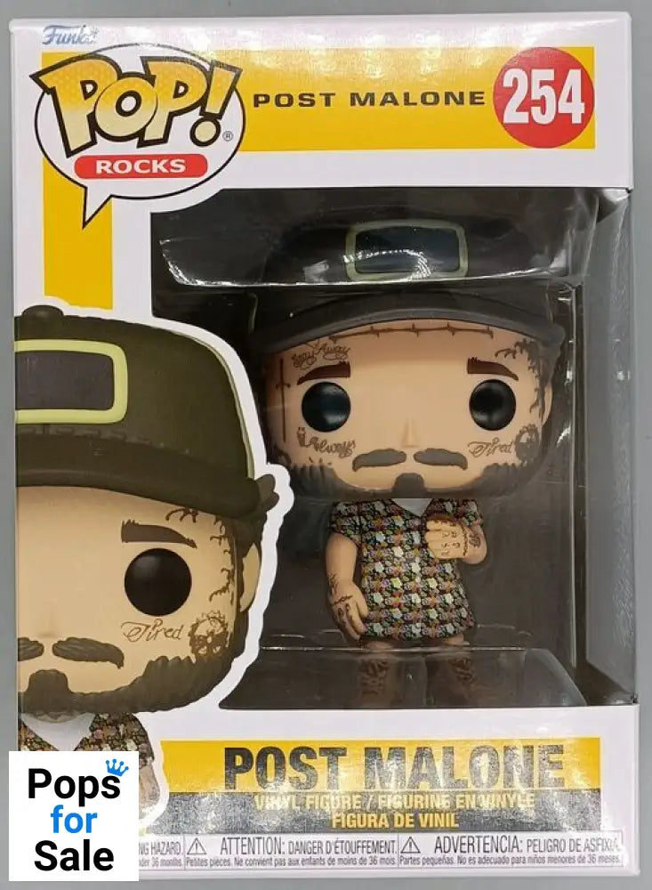 #254 Post Malone (Sundress) - Rocks Funko POP