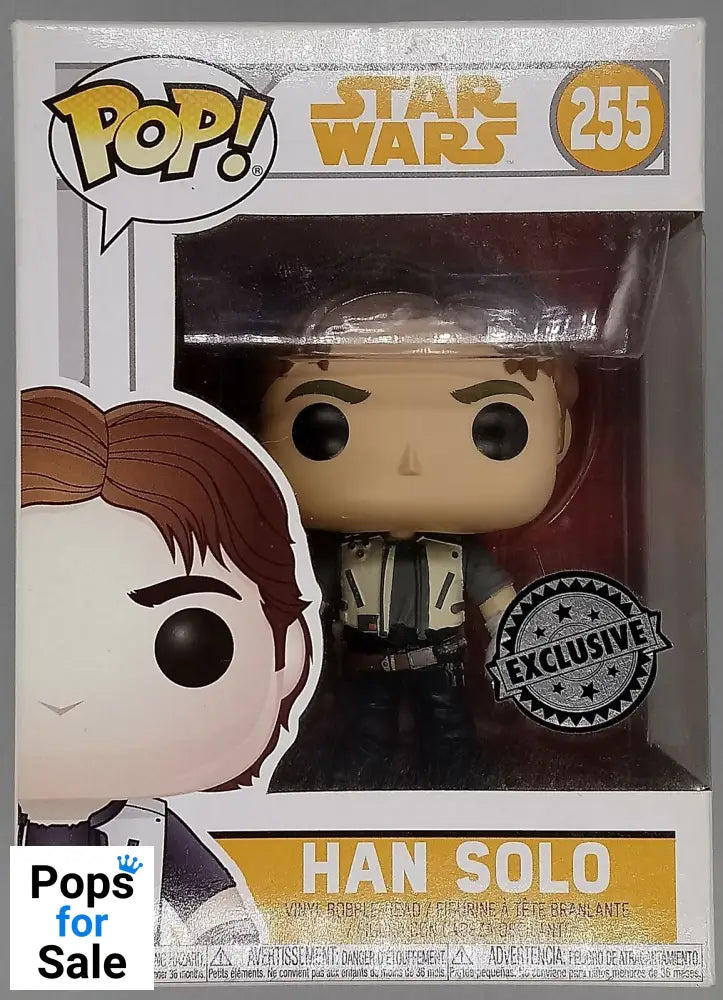 #255 Han Solo (Flight Outfit) - Star Wars Funko POP - PopsforSale.co.uk