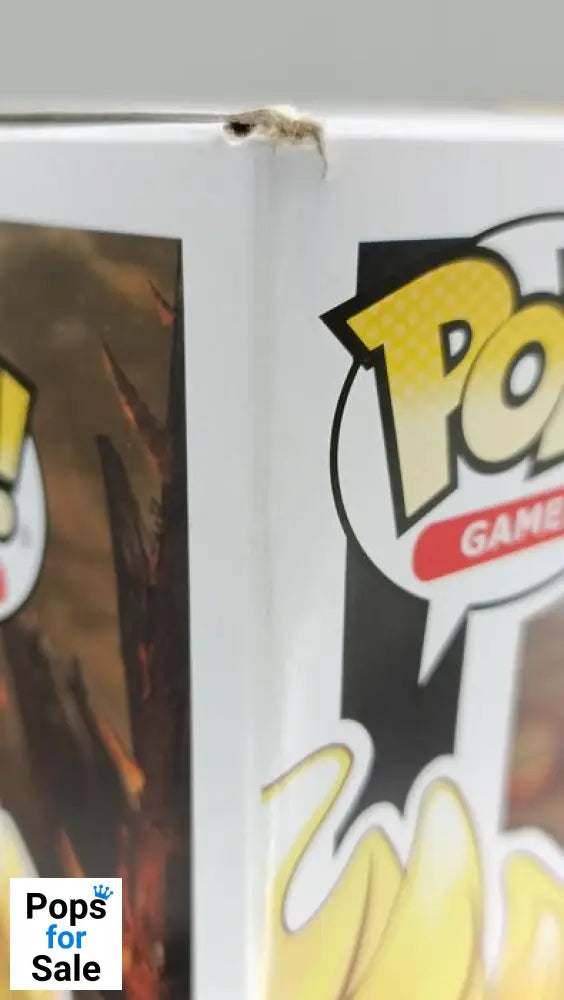 255 Scorpion (Flaming Skull) - Mortal Kombat X - Funko POP - Box Damaged