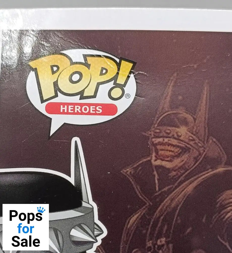 #256 Batman Who Laughs - DC Super Heroes - Box Damaged Funko POP - PopsforSale.co.uk