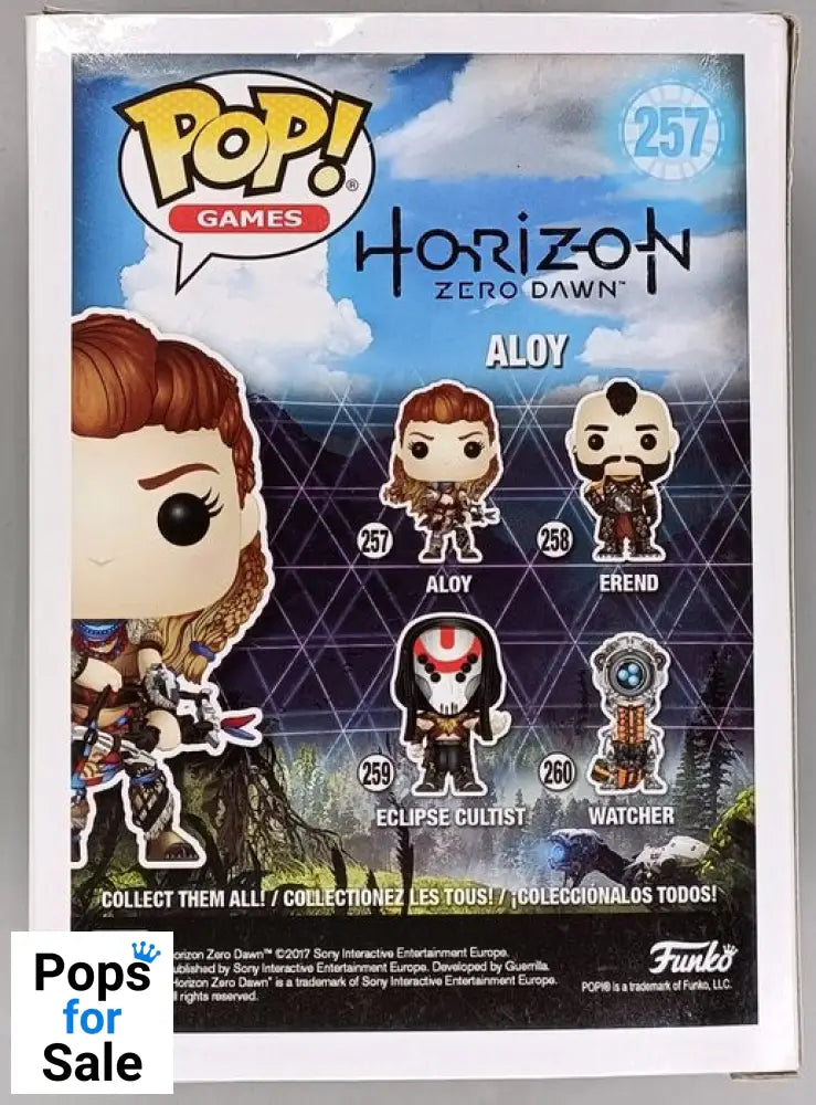 257 Aloy - Horizon Zero Dawn - Box Damaged Funko POP