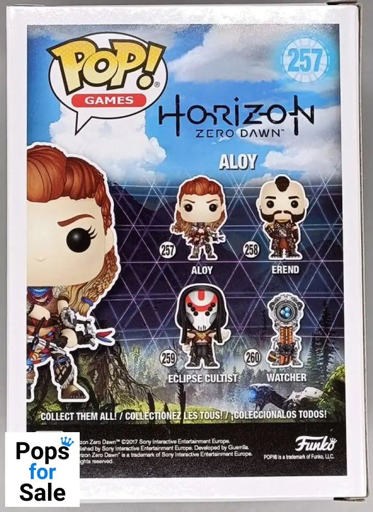 #257 Aloy - Horizon Zero Dawn Funko POP - PopsforSale.co.uk