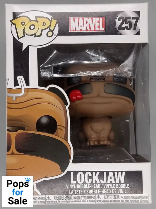 257 Lockjaw - Marvel Inhumans - Funko POP - Box Damaged