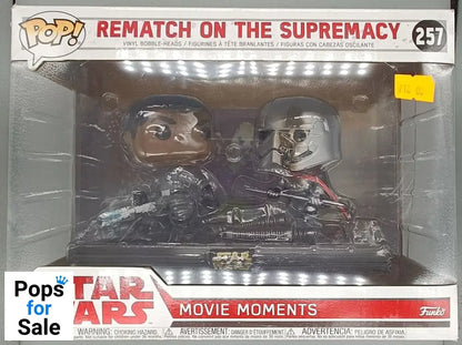 #257 Rematch on the Supremacy (Finn Captain Phasma) M Box Damaged Funko POP - PopsforSale.co.uk