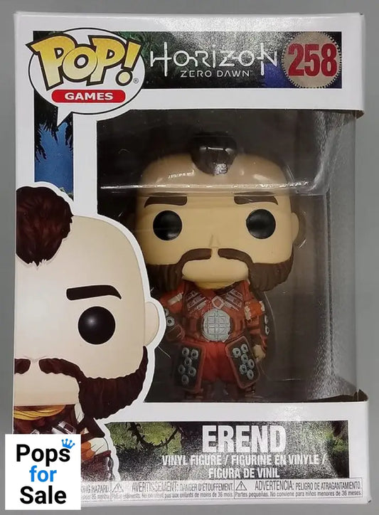 258 Erend - Horizon Zero Dawn - Funko POP - Box Damaged