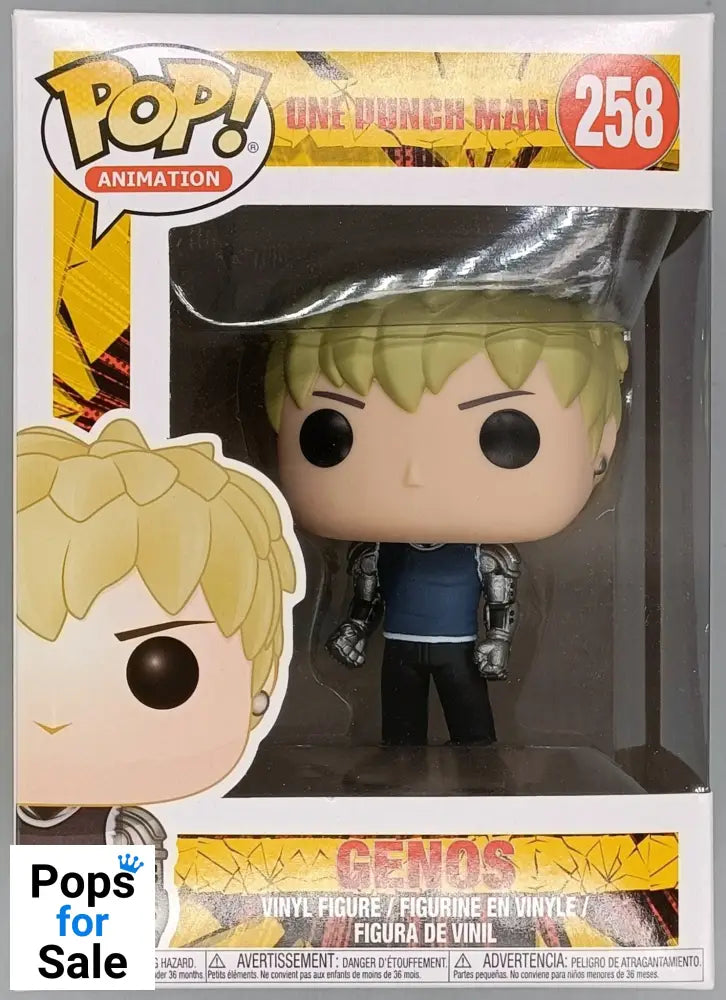 #258 Genos - One Punch Man Funko POP - PopsforSale.co.uk