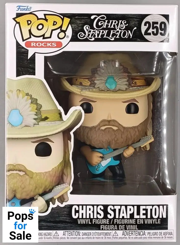 259 Chris Stapleton - Rocks Funko POP