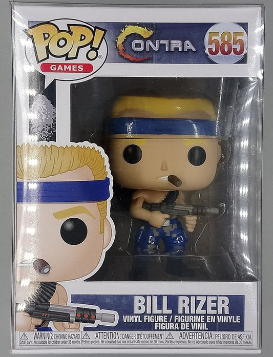 #585 Bill Rizer - Contra Funko POP