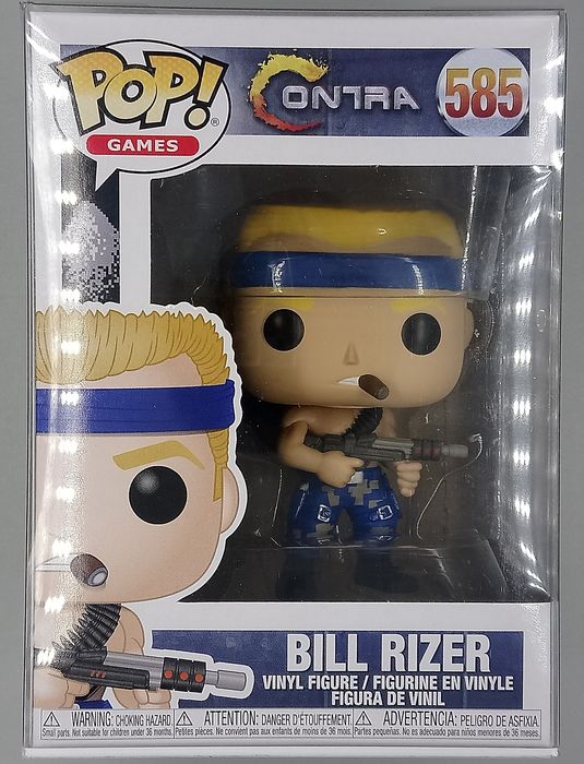 #585 Bill Rizer - Contra Funko POP