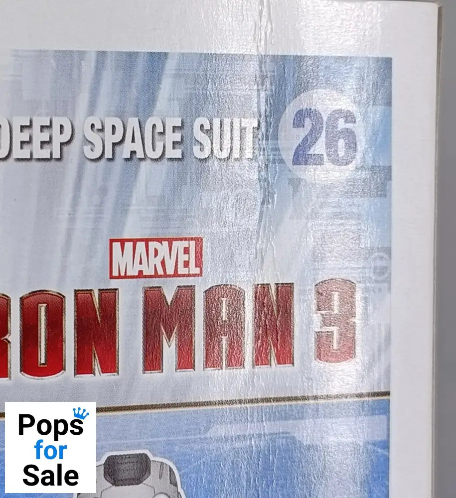 #26 Deep Space Suit - Marvel Iron Man 3 - Box Damaged Funko POP - PopsforSale.co.uk