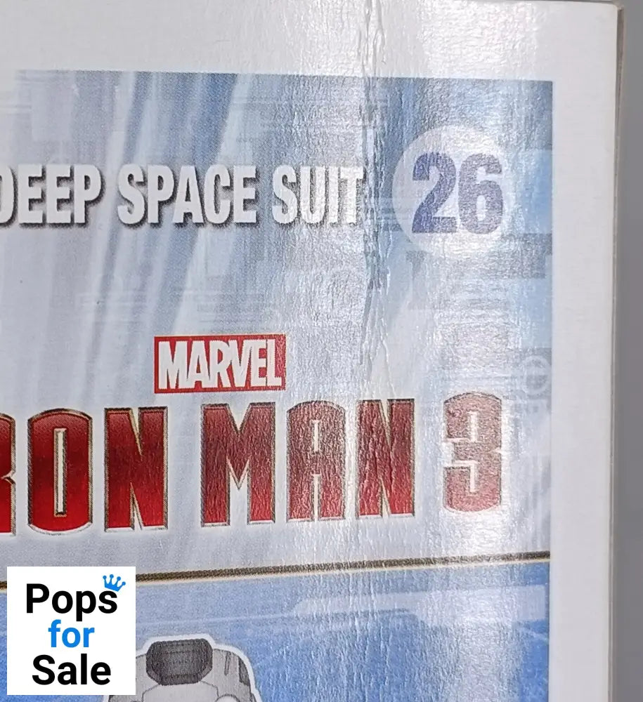 #26 Deep Space Suit - Marvel Iron Man 3 - Box Damaged Funko POP