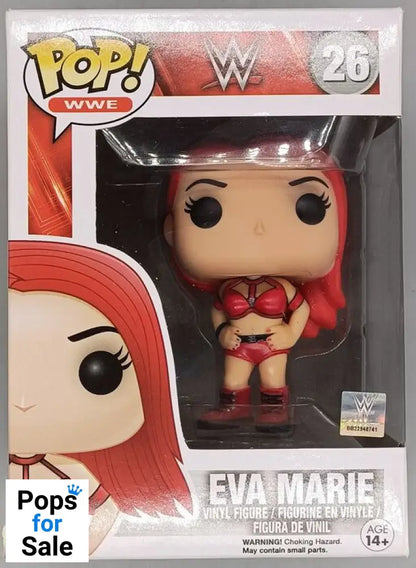 #26 Eva Marie - WWE - Box Damaged Funko POP - PopsforSale.co.uk