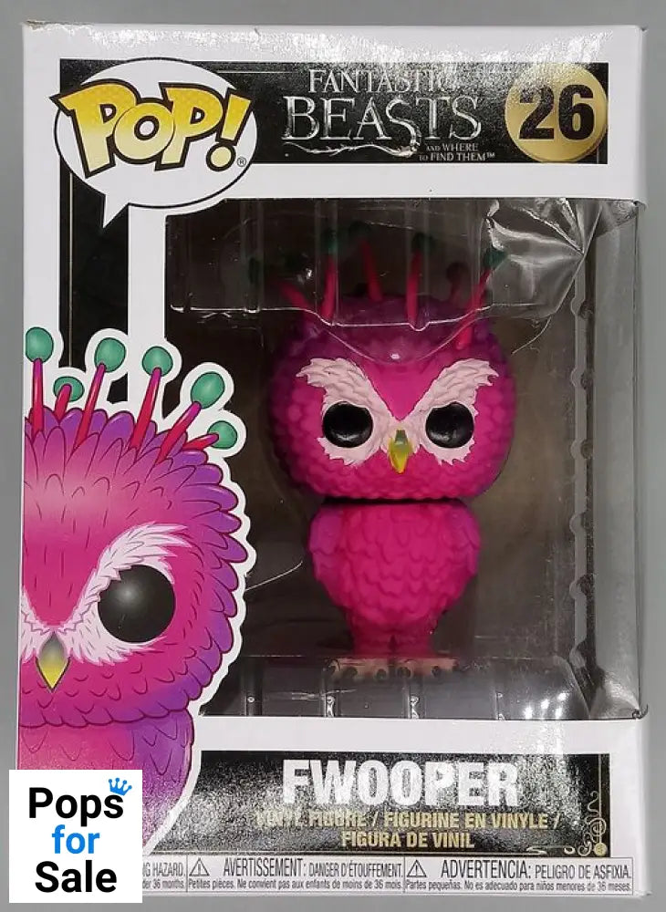 #26 Fwooper - Fantastic Beasts - Box Damaged Funko POP