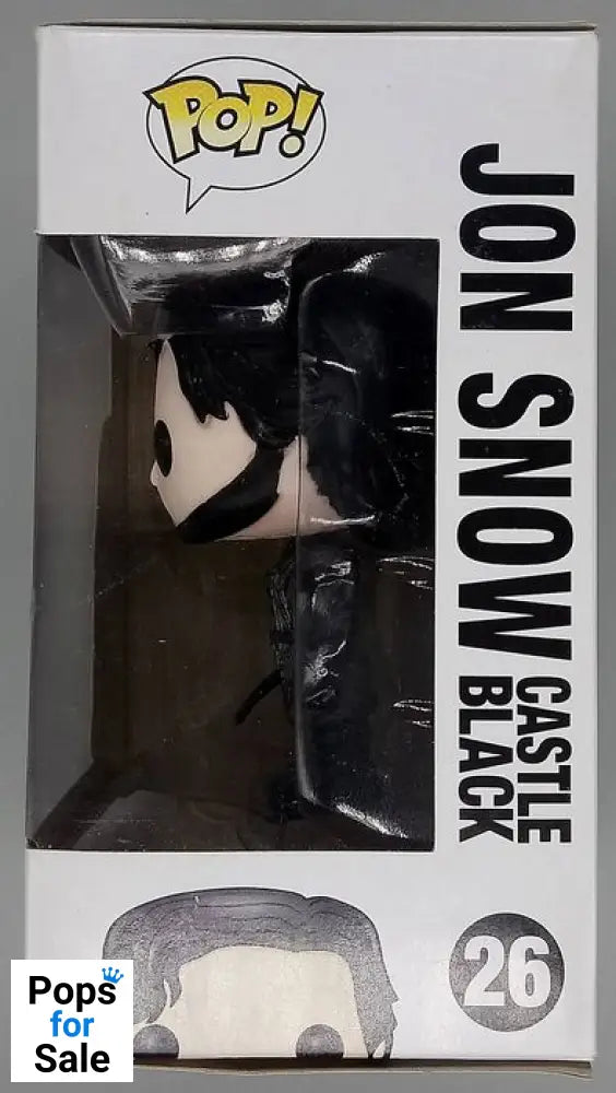 #26 Jon Snow (Castle Black) - Game of Thrones - Box Damaged Funko POP - PopsforSale.co.uk