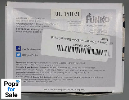 #26 Jon Snow (Castle Black) - Game of Thrones - Box Damaged Funko POP