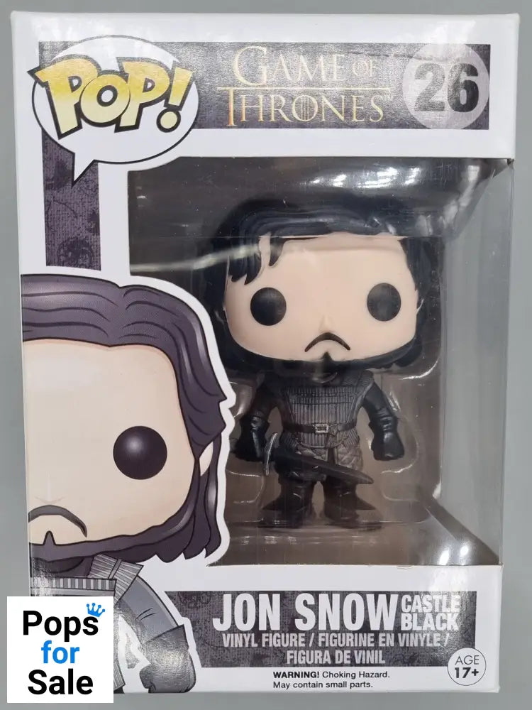 26 Jon Snow (Castle Black) - Game of Thrones Funko POP
