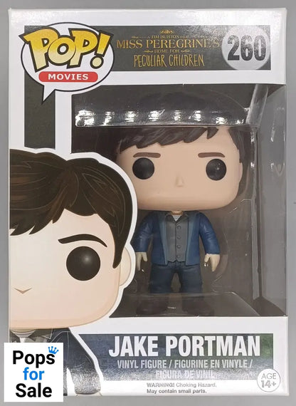260 Jake Portman - Miss Peregrine's Home For Peculiar Children - Box Damaged Funko POP