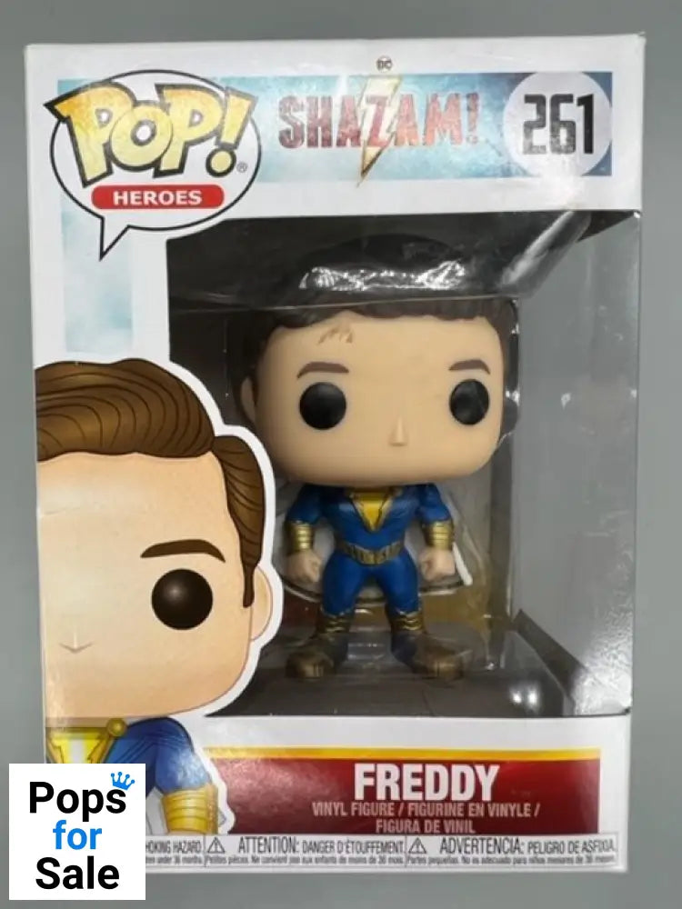261 Freddy - DC Shazam! - Funko POP - Box Damaged