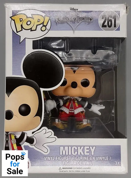 261 Mickey - Disney Kingdom Hearts - Funko POP - Box Damaged